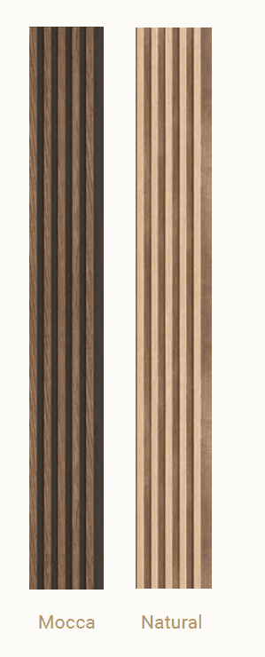 PVC SLATS WOOD COLOR